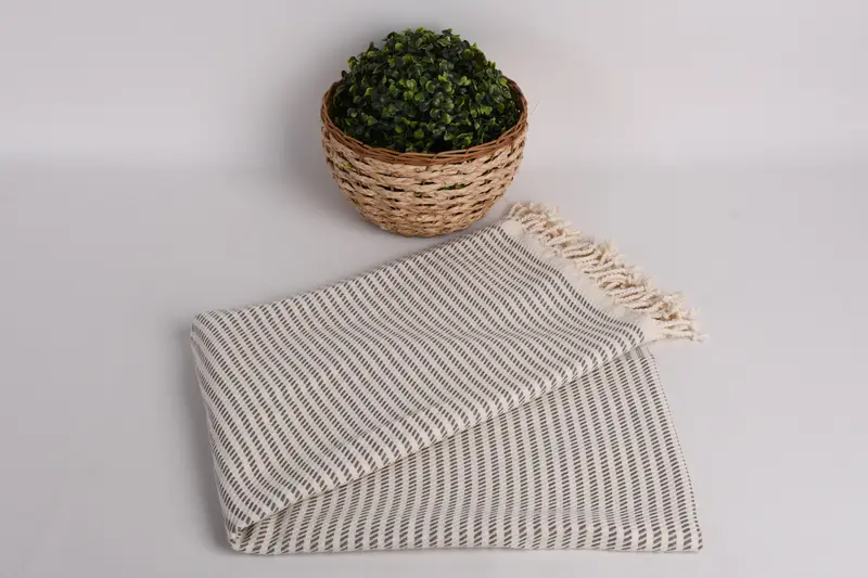Halloween Gifts, Turkish beach towel, 70x40 Cotton Polka Dot Towel, Travel Towel, Bridesmaid Gift Towel, Unique Wedding Gift, Monogram Beach Towel - 4