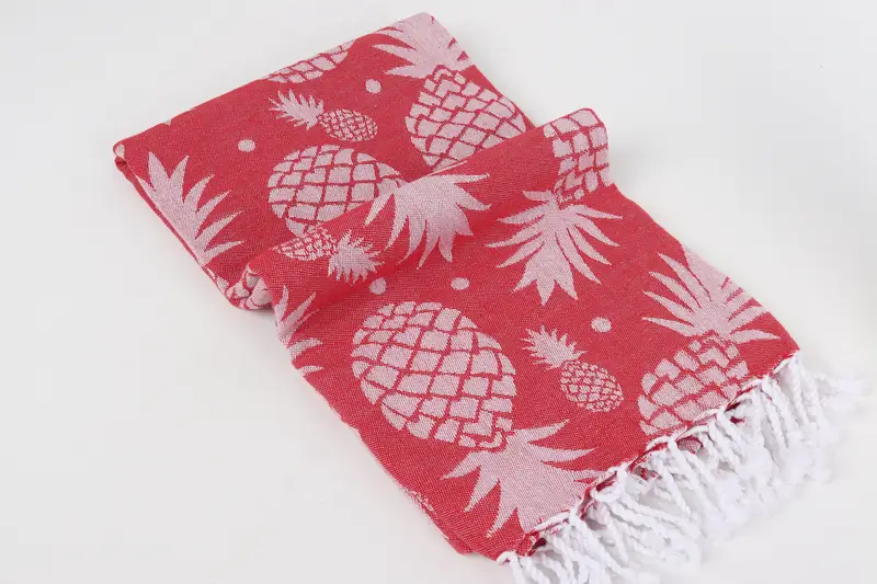 Home Decor Gifts, Personalized Gifts, Best Friend Christmas Gift, Summer Gift, 70x36 Cotton Pineapple Design Towel, Turkish Towel Monogram - 7