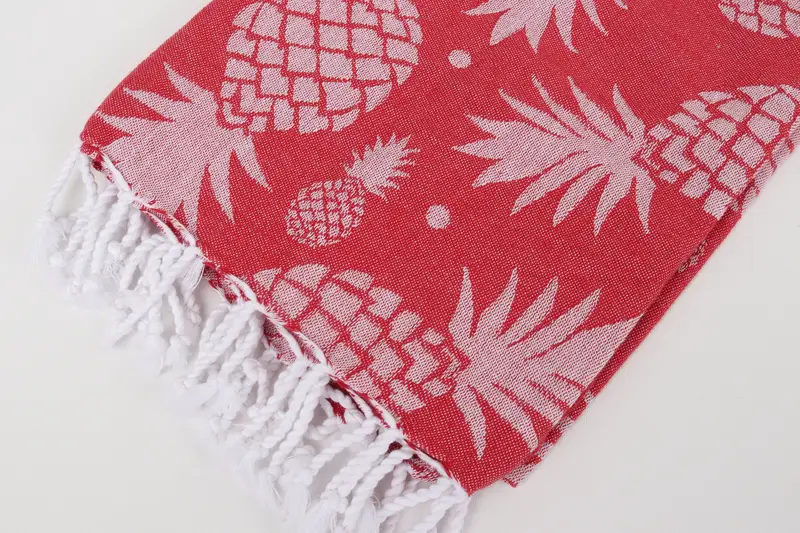 Home Decor Gifts, Personalized Gifts, Best Friend Christmas Gift, Summer Gift, 70x36 Cotton Pineapple Design Towel, Turkish Towel Monogram - 8