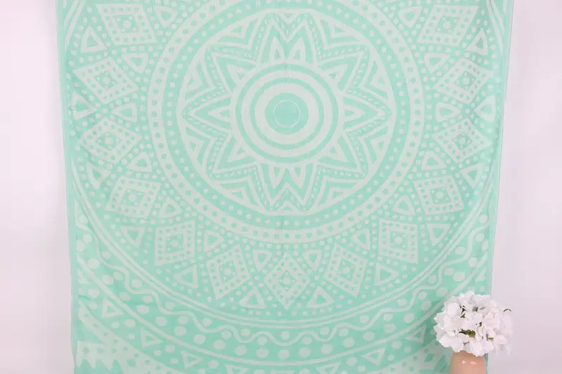 Scarf Towel, Custom Wedding Gifts, Quick-dry towel, 70x40 Cotton Round Pattern Towel, Peshtemal Towel, Gift Towel, Personalized Turkish Beach Towel - 1