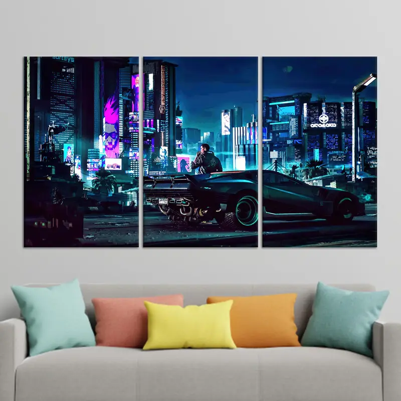 未来的なストリート ゲーム キャンバス: あなたのゲーム ルームをレベルアップ