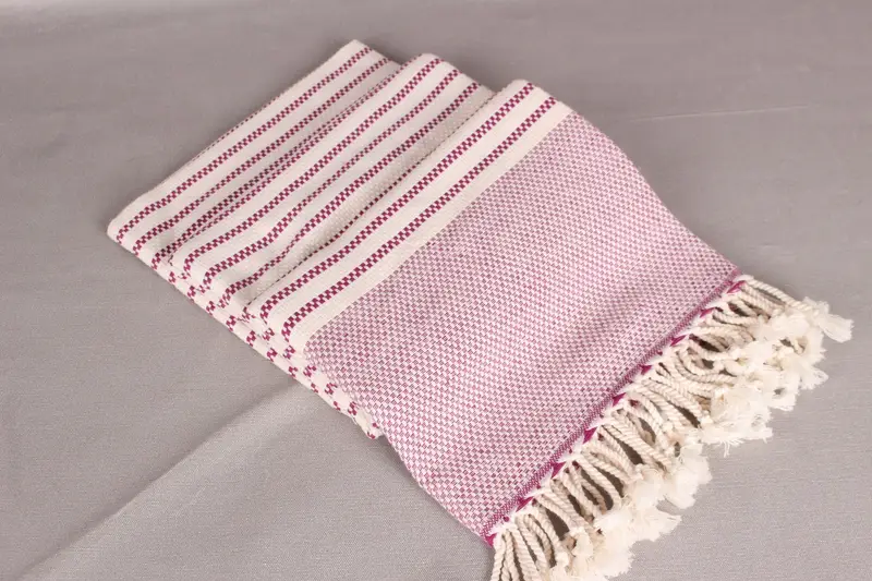 76x40 Cotton Striped Towel, Personalized Beach Towel, Sand-Resistant Peshtemal, Bachelorette Party Gifts, Bridal Shower Gift, Baby Boy Gift - 7