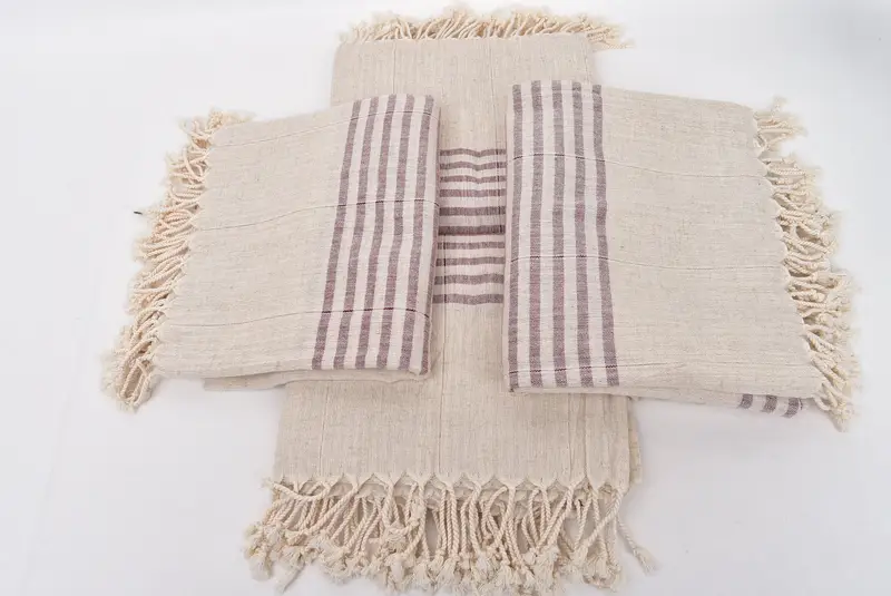 68x36 Cotton Striped Towel, Monogram Turkish Towel, Peshtemal, Gym Towel, Bridesmaid Gifts, Best Friend Wedding Gift, Personalized Bridesmaid Gift - 6