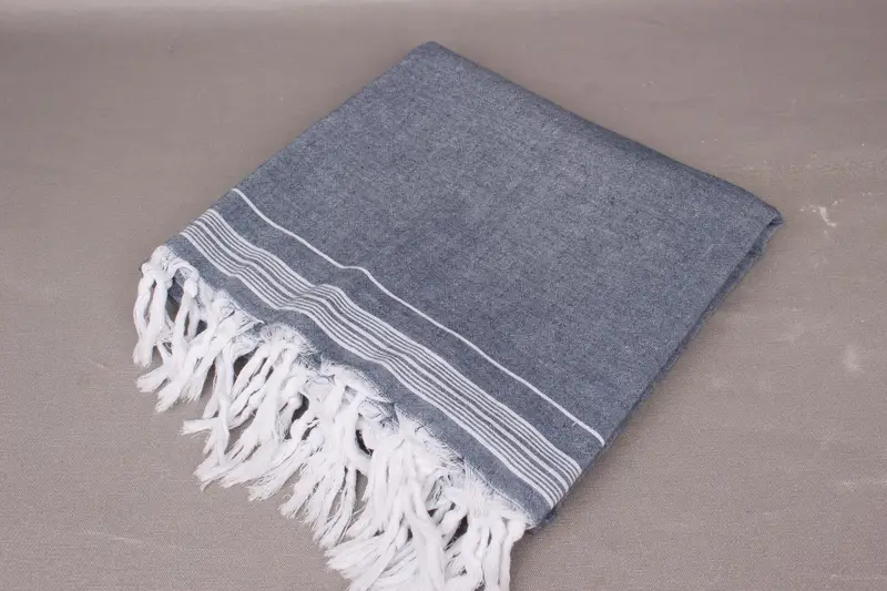Throw Blankets, Girl Trip Party Favor, Custom Wedding Gifts, Organic Throw, 92x56 Cotton Striped Towel, Woven Blanket, Turkish Bedspread, Tablecloth - 4