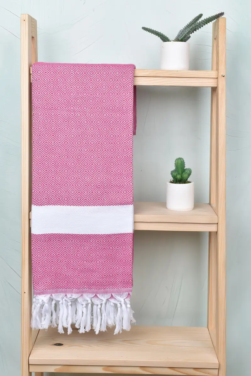 Bachelor Party Favors, Bridesmaid Gift, 70x40 Cotton Diamond Towel, Bridal Shower Gift, Turkish Towel Beach, Turkish Towel Beach Towel - 8