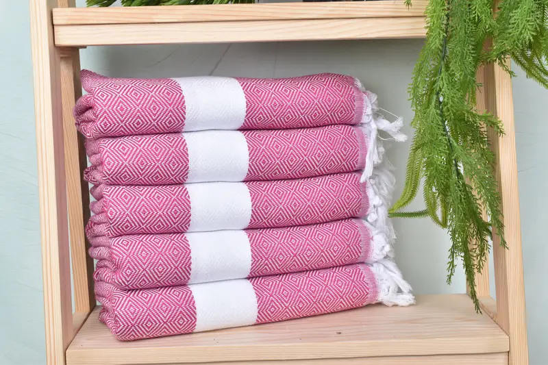 Bachelor Party Favors, Bridesmaid Gift, 70x40 Cotton Diamond Towel, Bridal Shower Gift, Turkish Towel Beach, Turkish Towel Beach Towel - 2