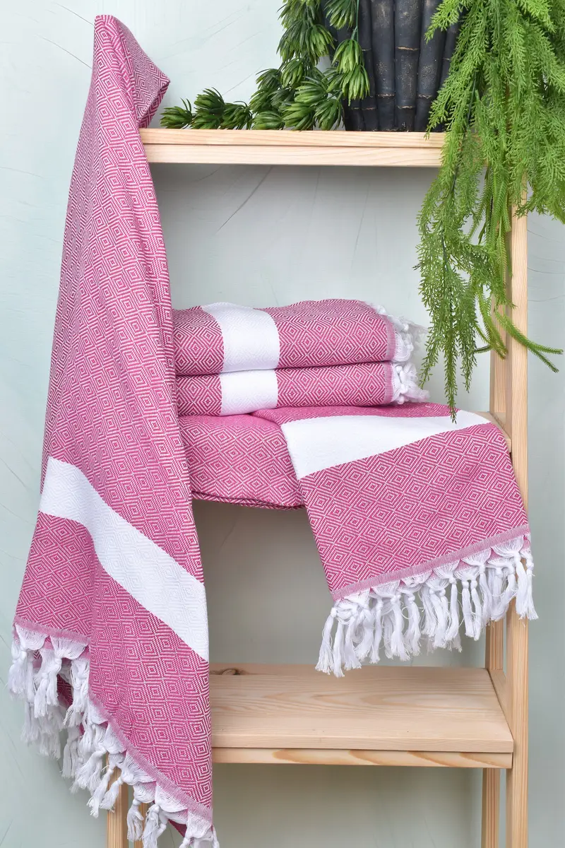 Bachelor Party Favors, Bridesmaid Gift, 70x40 Cotton Diamond Towel, Bridal Shower Gift, Turkish Towel Beach, Turkish Towel Beach Towel - 6