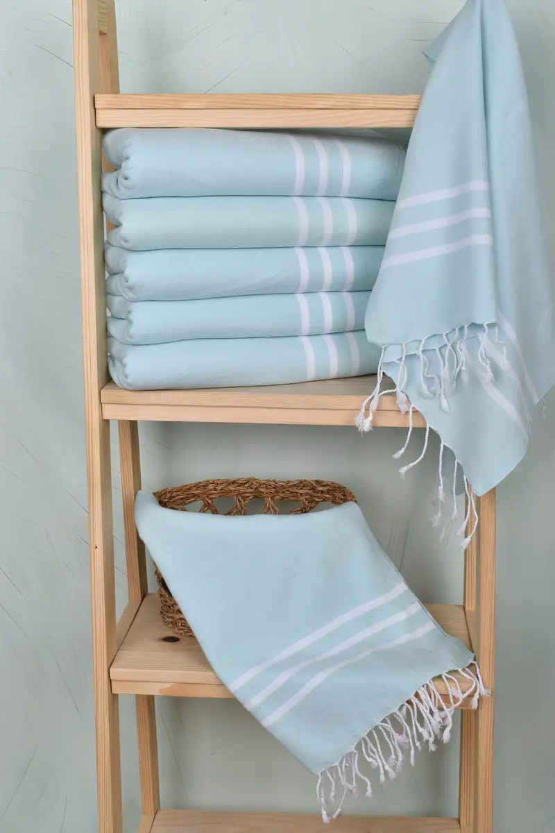 Valentine Day Gift For Her, Gym Towel, Custom Hand Towel, Monogram Hand Towel, Small Bath Towels, Best Friend Gift Ideas, 40x24 Cotton Striped Towel - 3