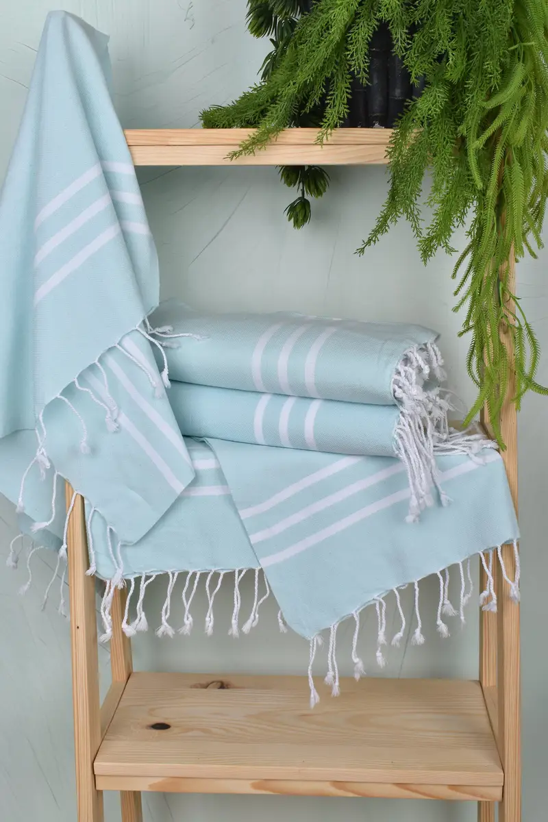 Valentine Day Gift For Her, Gym Towel, Custom Hand Towel, Monogram Hand Towel, Small Bath Towels, Best Friend Gift Ideas, 40x24 Cotton Striped Towel - 6