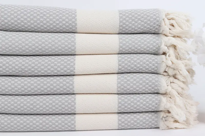 68x36 Cotton Geometric Towel, Luxury Turkish beach towel for summer vacation, Summer Gift, Quick-dry towel, Bridal Shower Gift, Wedding Gift Ideas - 3