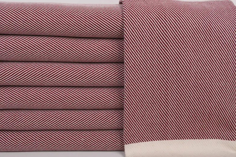 Guest Towel, Best Friend Gift, Turkish bath towel, 70x40 Cotton Striped Towel, Gift For Coworker, Beach towel, Personalized Turkish Beach Towel - 1