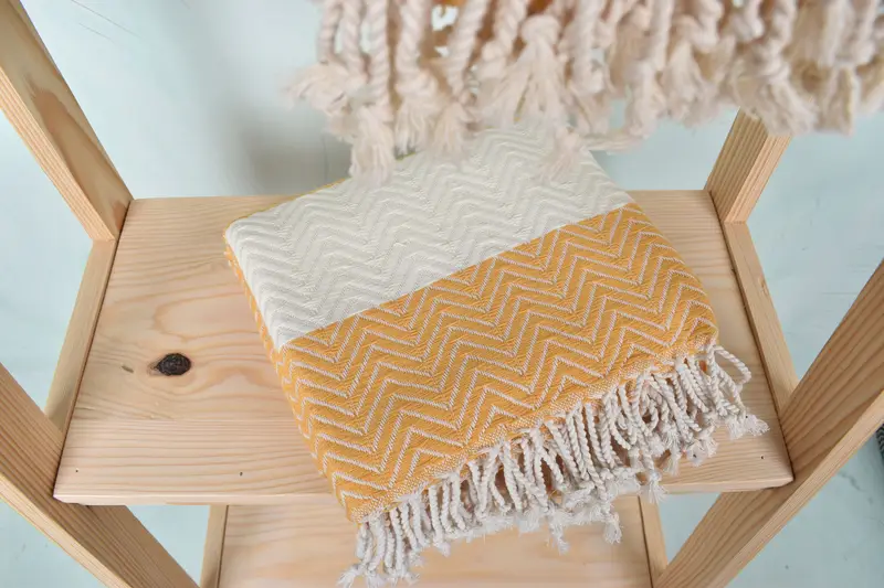 Xmas Gifts, Beach Towel Bulk, 70x40 Cotton Zig zag Towel, Personalized Turkish Towel, Personalized Towel, Beach Bachelorette Party Decorations - 5