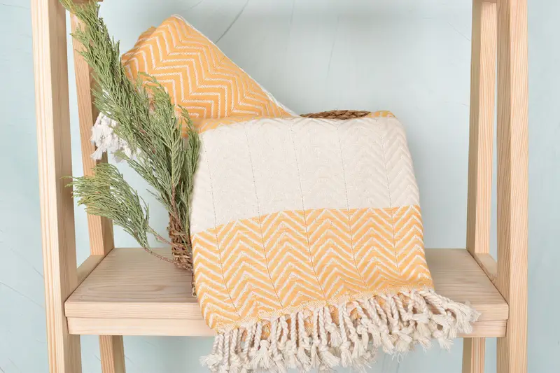 Xmas Gifts, Beach Towel Bulk, 70x40 Cotton Zig zag Towel, Personalized Turkish Towel, Personalized Towel, Beach Bachelorette Party Decorations - 4