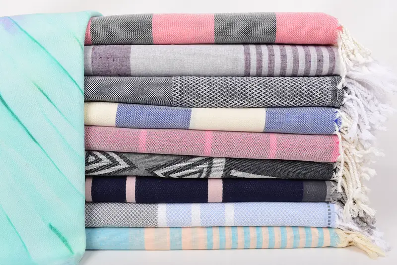 Bachelorette Party Gifts, Oversized Beach Towel, Organic Towel, Bachelor Gifts, Bridal Shower Favor, Beach Towel Bulk, 70x40 Cotton Set of 10 Towel - 3