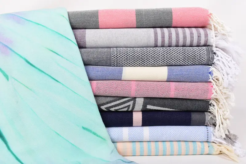 Bachelorette Party Gifts, Oversized Beach Towel, Organic Towel, Bachelor Gifts, Bridal Shower Favor, Beach Towel Bulk, 70x40 Cotton Set of 10 Towel - 1