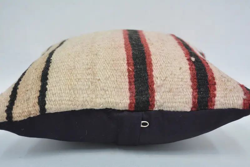 Güneybatı Yastığı, Koltuk Yastığı Kılıfı, Boho Yastığı, Türk Yastığı, Boho Yastık Sham Cover, Sürdürülebilir Yastık, Yastık Kılıfı, 12x12 Kırmızı Yastık - 5