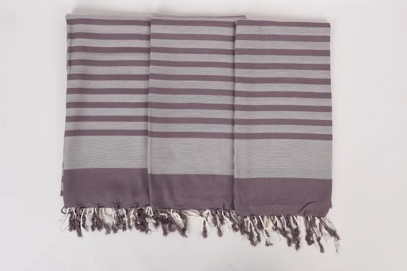Turkish Towel Beach, 68x36 Cotton Striped Towel, Beach Towel Gift, Bridesmaid Favors, Fringed Turkish peshtemal beach towel USA, Custom Beach Towel - 7