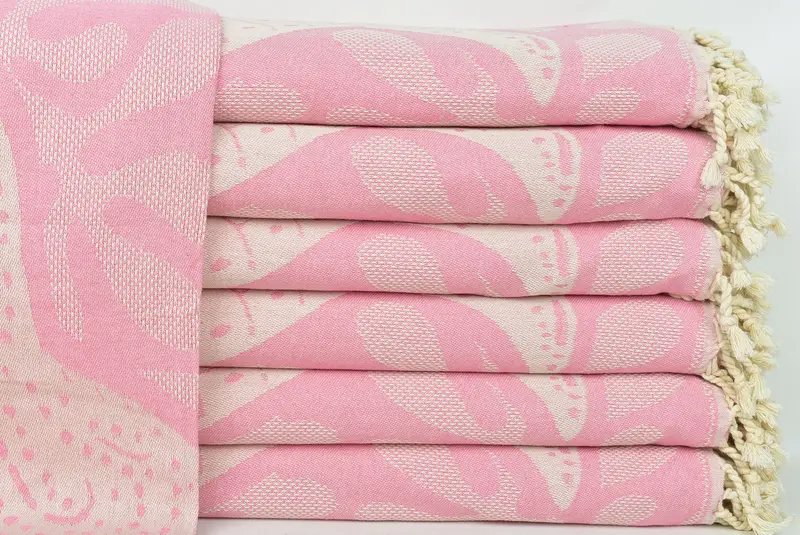 100x92 Cotton Whale Design Towel, Wedding Favors, Custom Wedding Gift From Bridesmaid, Personalized Gifts, Throw Blanket, Gift For The Home - 3