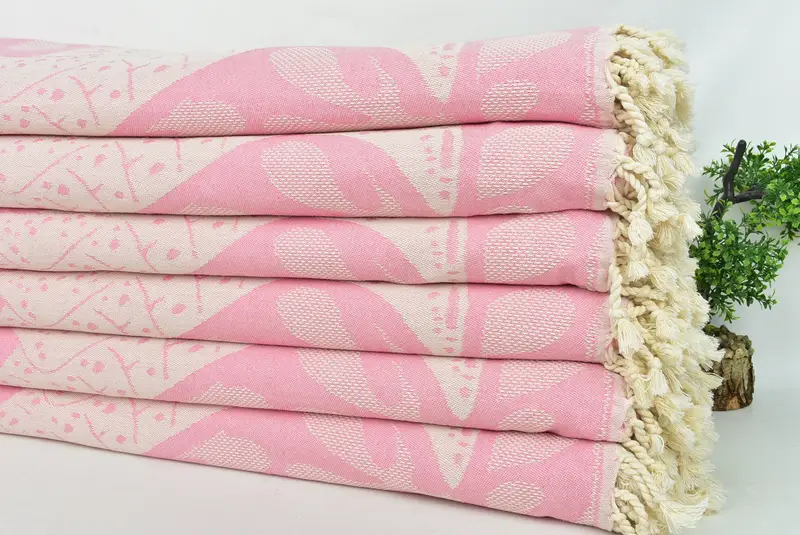 100x92 Cotton Whale Design Towel, Wedding Favors, Custom Wedding Gift From Bridesmaid, Personalized Gifts, Throw Blanket, Gift For The Home - 5