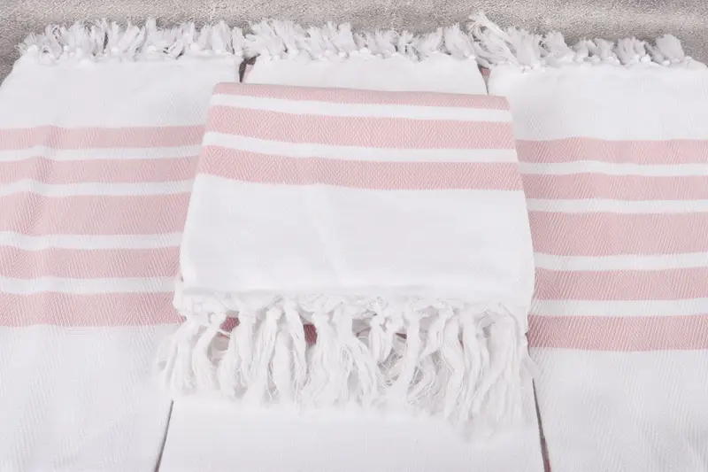 Personalized Towel, Gift For Her, Turkish Bath Towel Set, Sand-free towel, Peshtemal Towel USA, Bachelor Party Gifts, 70x40 Cotton Herringbone Towel - 4