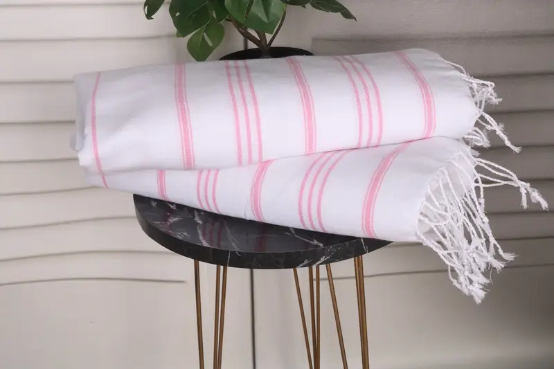 Custom Hand Towel, Bachelorette Favor, Bachelorette Party Items, 40x24 Cotton Striped Towel, Embroidery Towel, Small Bath Towels, Personalized Gift - 3