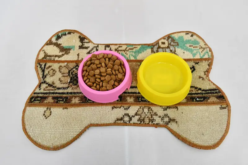 Mantel individual redondo de lana beige y marrón bohemio, mantel individual de diseño bohemio tradicional