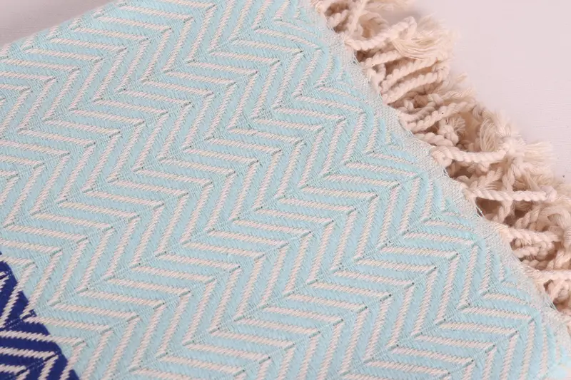 70x40 Cotton Chevron Towel, Towel With Name, Best Friend Gift Ideas, Personalized Turkish Towel, Monogram Turkish Towel, Bridesmaid Gifts - 6