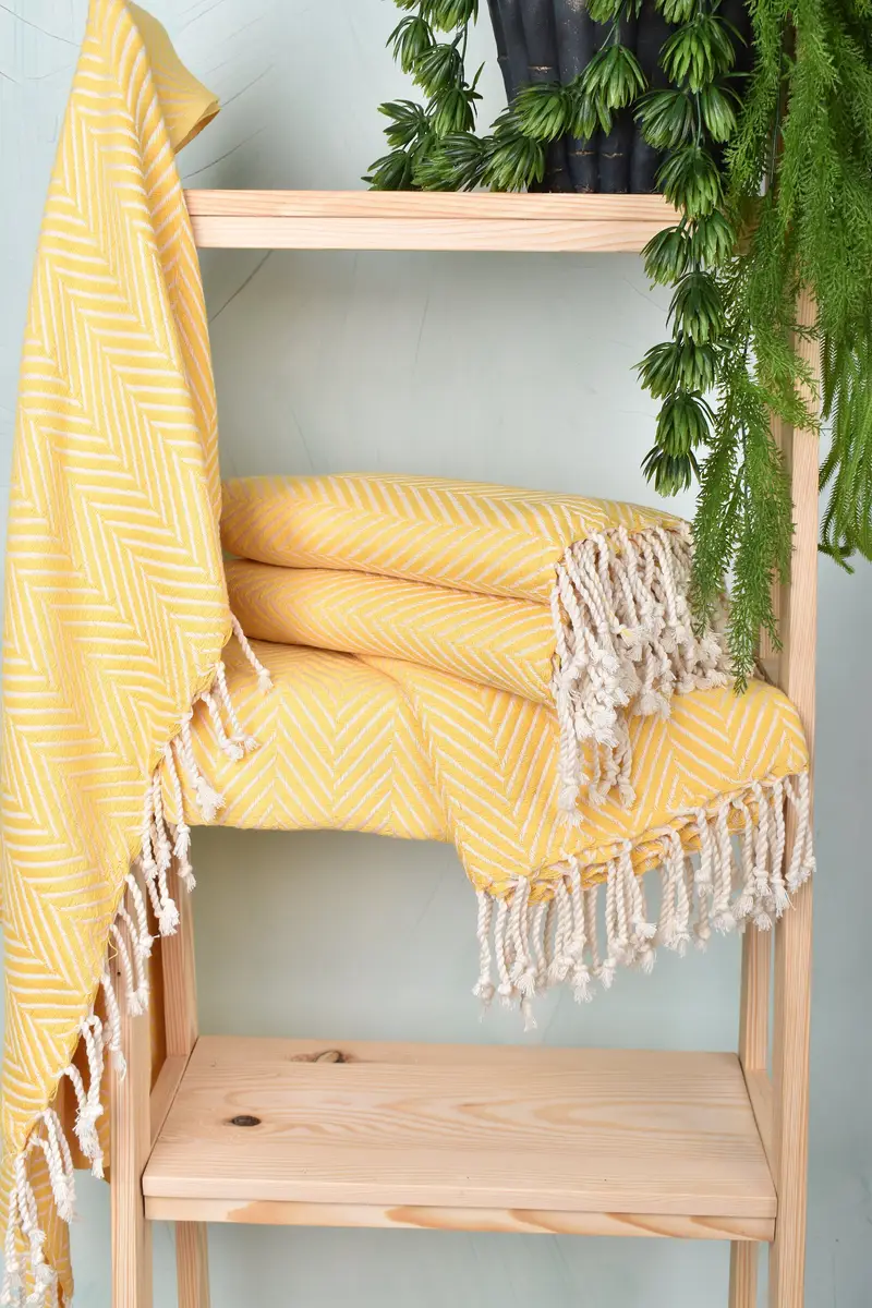 70x40 Cotton Striped Towel, Guest Towel, Cotton towel, Gift For Boyfriend, Monogrammed Beach Towel, Custom Wedding Towel, Turkish Towel Beach - 6