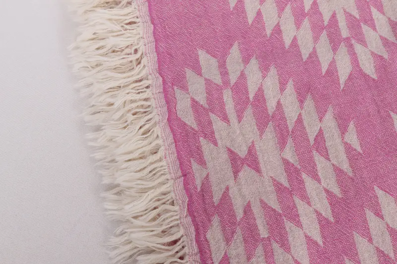 Gift For Her, Woven Blanket, 84x56 Cotton Kilim Towel, Turkish Beach Blanket, Housewarming Gift, Custom Wedding Gifts, Valentine Day Gift For Her - 7