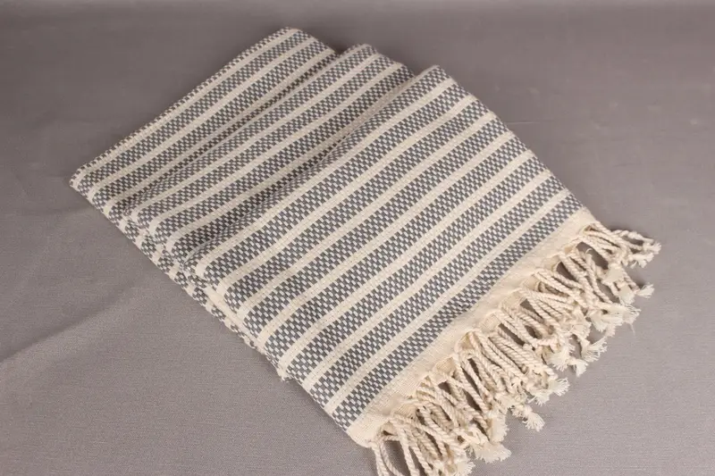 Bachelor Gift, Turkish bath towel, Embroidery Towel, Personalized Bridesmaid Gift, Bachelor Bachelorette Party Favors, 70x40 Cotton Striped Towel - 7