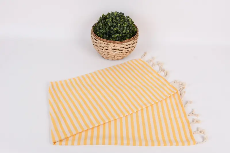 Bathroom Towels, Wedding Gift, Personalized Gifts, Gift For The Home Decor, Personalized Gift For Her, Summer Towel, 40x18 Cotton Striped Towel - 4