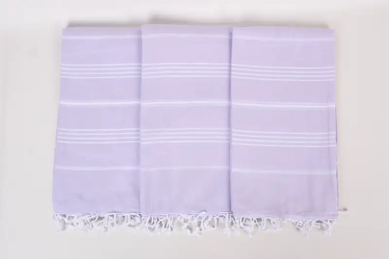 Merry Christmas Gifts, Personalized Bridesmaid Gift, Yoga Towel, Handwoven Turkish Towel, 70x40 Cotton Striped Towel, Thin towel, Turkish hand towel - 7