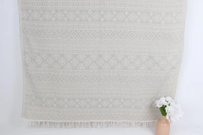 68x36 Cotton Geometric Towel, Turkish towel, Antibacterial Turkish peshtemal towel, Bath towel, Custom Bath Towel, Xmas Gifts, Organic Turkish towel - 1