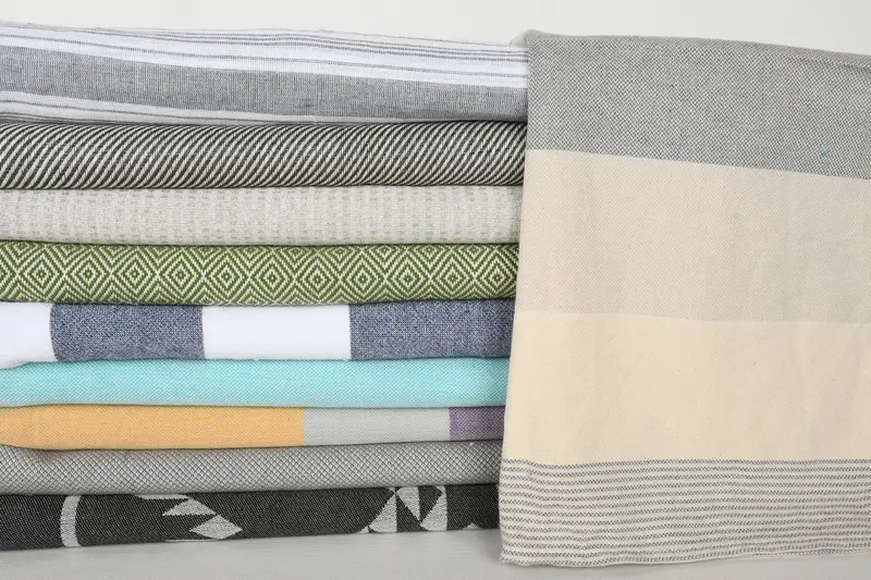 Personalized Gift, 36x18 Cotton Set of 10 Towel, Monogram Hand Towel, Holiday Towel, Bulk Order Towel, Welcome Wedding Gift, Personalized Dish Towel - 2