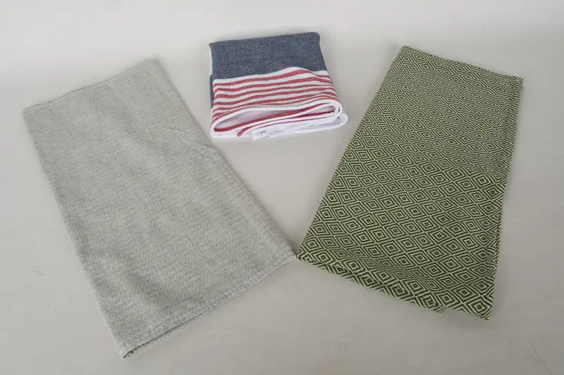 Personalized Gift, 36x18 Cotton Set of 10 Towel, Monogram Hand Towel, Holiday Towel, Bulk Order Towel, Welcome Wedding Gift, Personalized Dish Towel - 7