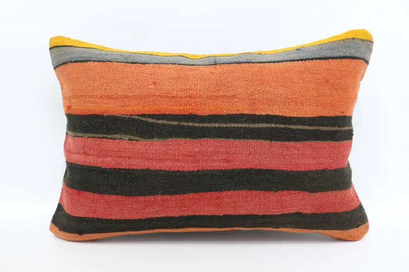 Gift Pillow, Boho Chic Cushion Case, Pillow Cover, 16x24 Red Pillow Cover, Interior Designer Pillow, Pillow for Sofa - 1
