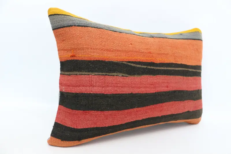 Gift Pillow, Boho Chic Cushion Case, Pillow Cover, 16x24 Red Pillow Cover, Interior Designer Pillow, Pillow for Sofa - 3