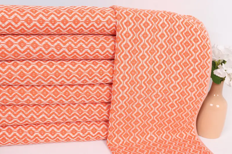 Kitchen Towel, Turkish Tea Towel, Wedding Hand Made Gift, Turkish Hand Towel, Gym Towel, Halloween Gifts, 36x18 Cotton Diamond Towel, Spa Towel - 2