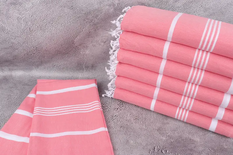 Wedding Hand Made Gift, Custom Gift, Bachelorette Party Decorations, 70x40 Cotton Striped Towel, Memorial Gift, Bachelorette Towel, Sand-free towel - 2
