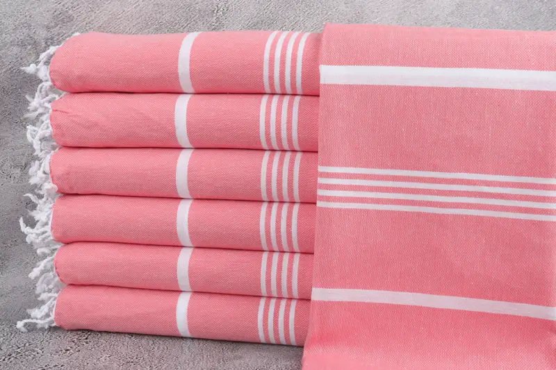 Wedding Hand Made Gift, Custom Gift, Bachelorette Party Decorations, 70x40 Cotton Striped Towel, Memorial Gift, Bachelorette Towel, Sand-free towel - 1