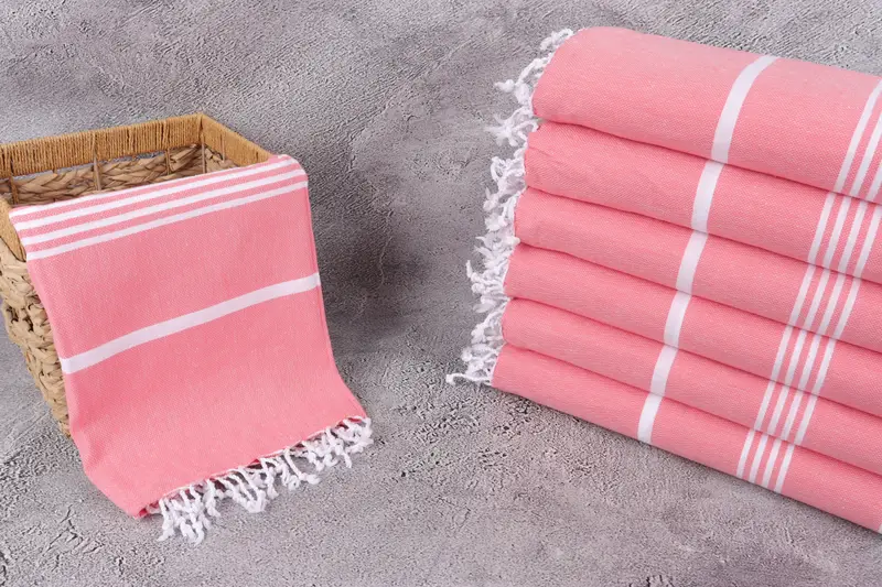 Wedding Hand Made Gift, Custom Gift, Bachelorette Party Decorations, 70x40 Cotton Striped Towel, Memorial Gift, Bachelorette Towel, Sand-free towel - 3