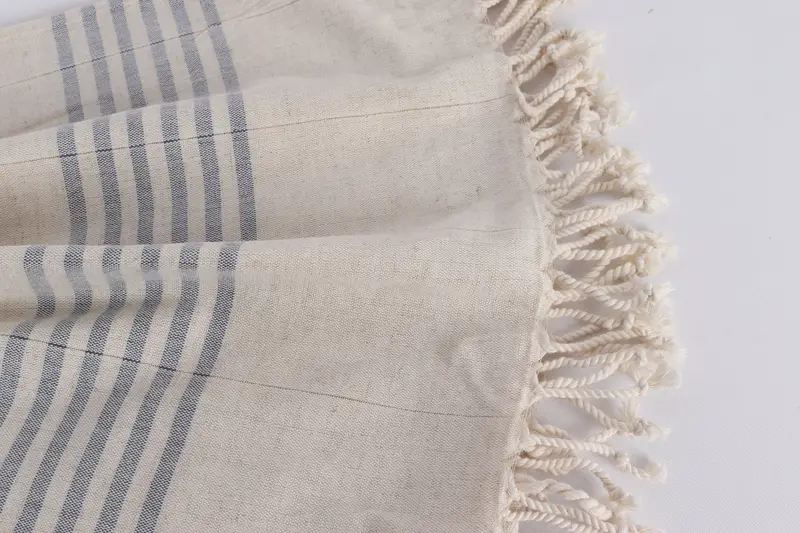 Sand-free towel, 68x36 Cotton Striped Towel, Personalize Gift, Girls Weekend Favors, Handmade Turkish Towel, Quick-dry towel, Handmade Gift - 8