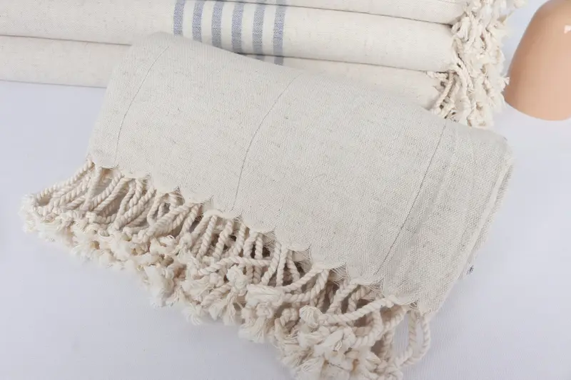 Sand-free towel, 68x36 Cotton Striped Towel, Personalize Gift, Girls Weekend Favors, Handmade Turkish Towel, Quick-dry towel, Handmade Gift - 4
