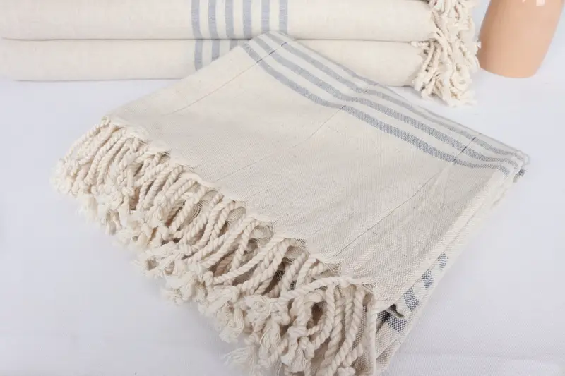Sand-free towel, 68x36 Cotton Striped Towel, Personalize Gift, Girls Weekend Favors, Handmade Turkish Towel, Quick-dry towel, Handmade Gift - 5
