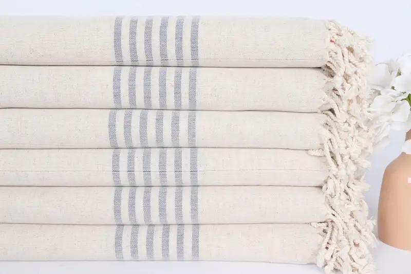 Sand-free towel, 68x36 Cotton Striped Towel, Personalize Gift, Girls Weekend Favors, Handmade Turkish Towel, Quick-dry towel, Handmade Gift - 3