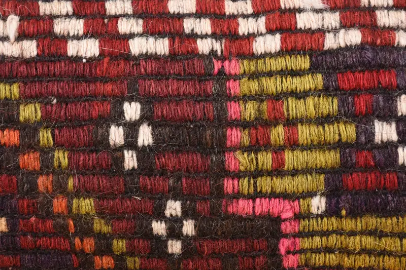Etnik atış yastık kılıfı, vintage yastık, 12x36 kırmızı yastık sahte, yastık, hediye yastığı, salon atma yastığı, retro atma yastık, boho yastığı - 3