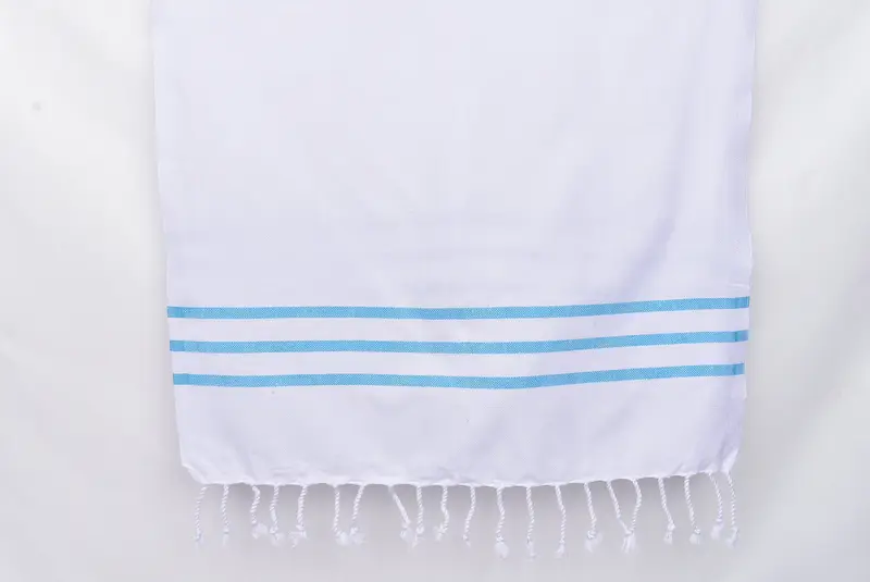 Best Friend Gift, Monogram Kitchen Towel, Bridesmaid Gifts, Kitchen Towel, 40x24 Cotton Striped Towel, Wedding Hand Made Gift, Bachelorette Gifts - 8