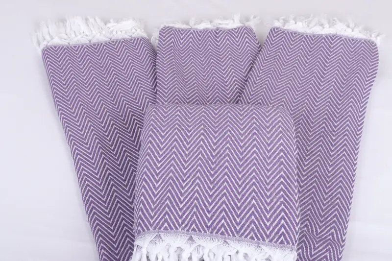 Organic Throw, Bedspread, Woven Blanket, Best Wedding Gift, 96x80 Cotton Chevron Towel, Wedding Gift Ideas, Christmas Tablecloth, Decorative Blanket - 5