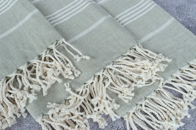 Personalized Wedding Gift, Bachelorette Towel, Organic towel, 68x40 Cotton Striped Towel, Organic Beach Towel, Turkish hand towel, Christmas Favors - 5