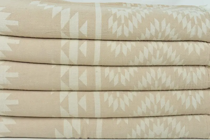 84x56 Cotton Kilim Towel, Throw Blanket, Home Gift, Wedding Gift Customized Blanket, Wedding Anniversary Gift, Personalized Gifts, Bridesmaid Gifts - 3
